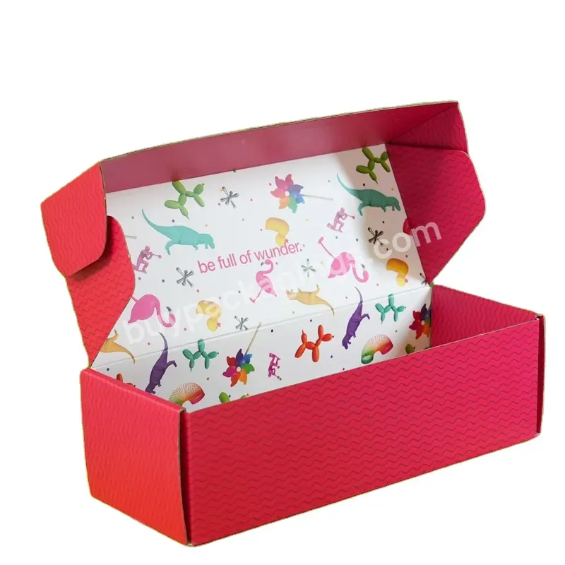 China Oem Custom Factory Rigid Cardboard Luxury Lamination Corrugated Paper Box Clothing Cosmetics Packaging Carton Box