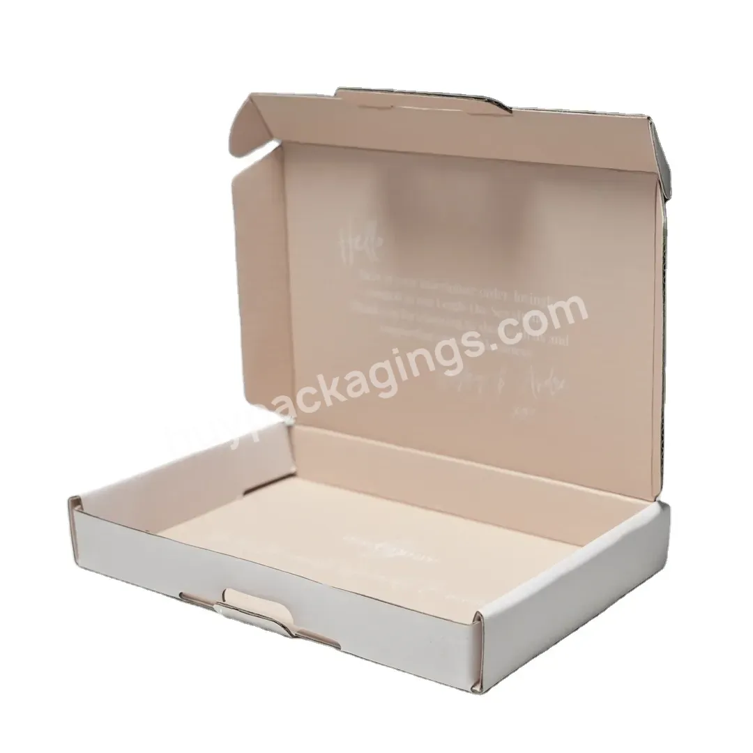 China Oem Custom High-quality Cardboard Glossy Lamination Corrugated Paper Box Hat Flowers Nails Cosmetics Packaging Carton Box