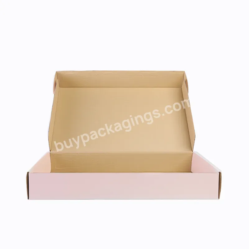 China Oem Custom High-quality Luxury Lamination Corrugated Paper Box Plants Gift Cosmetics Packaging Carton Box