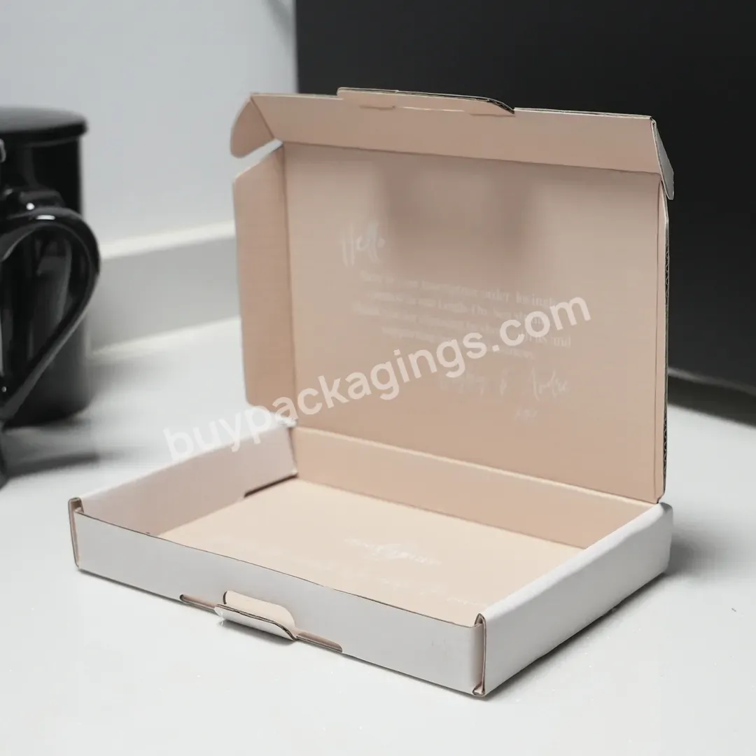 China Oem Custom High-quality Rigid Cardboard Glossy Lamination Corrugated Paper Box Flowers Gift Cosmetics Packaging Carton Box