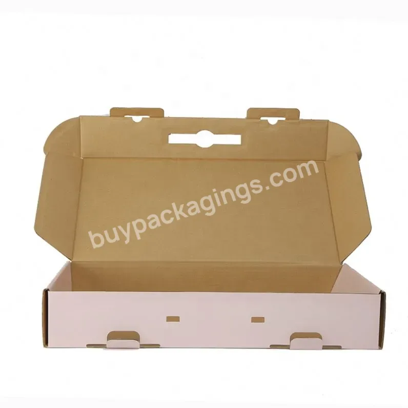 China Oem Custom High-quality Rigid Cardboard Glossy Lamination Corrugated Paper Box Hat Nail Cosmetics Packaging Carton Box