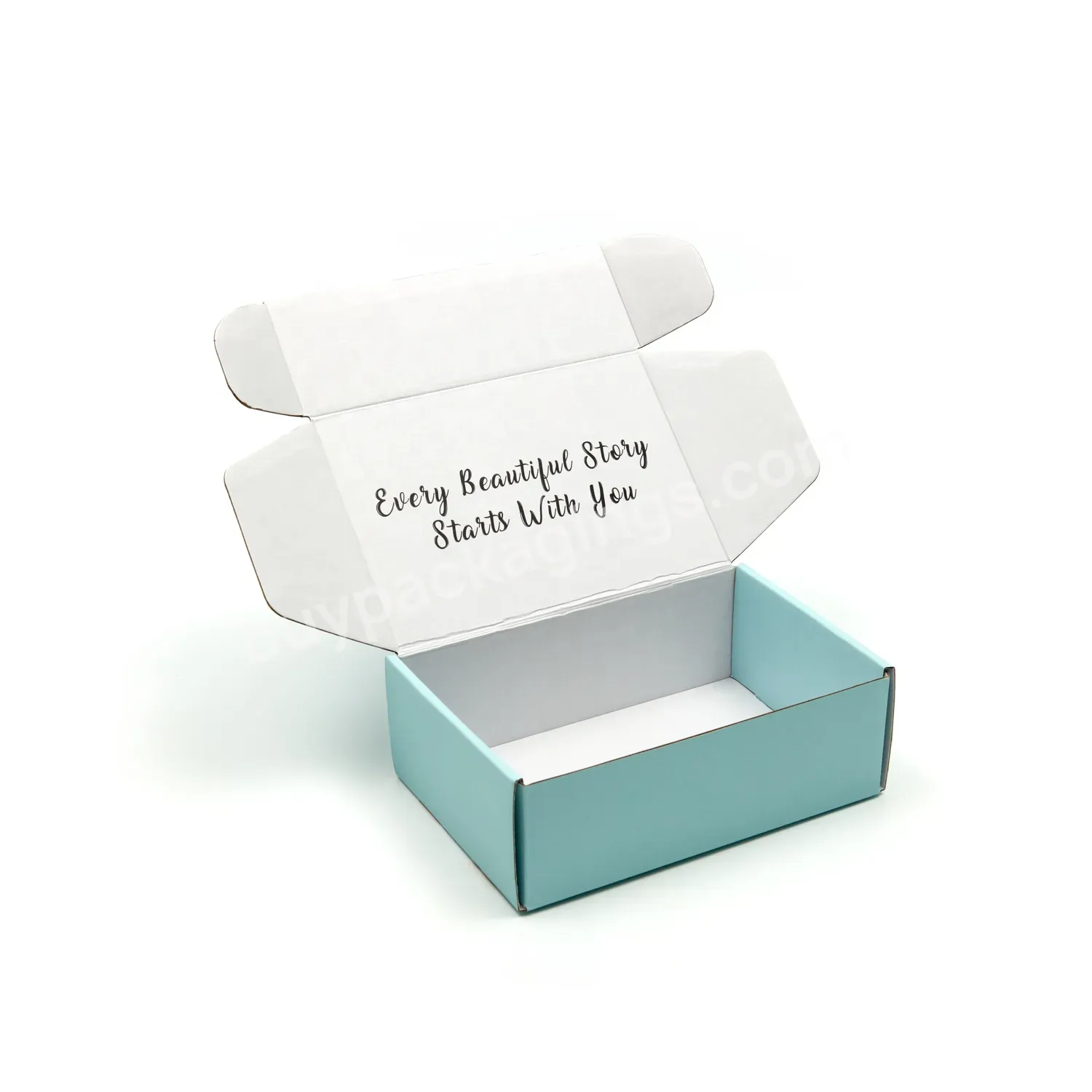 China Oem Custom High-quality Rigid Cardboard Luxury Lamination Corrugated Paper Box Hat Nails Cosmetics Packaging Carton Box