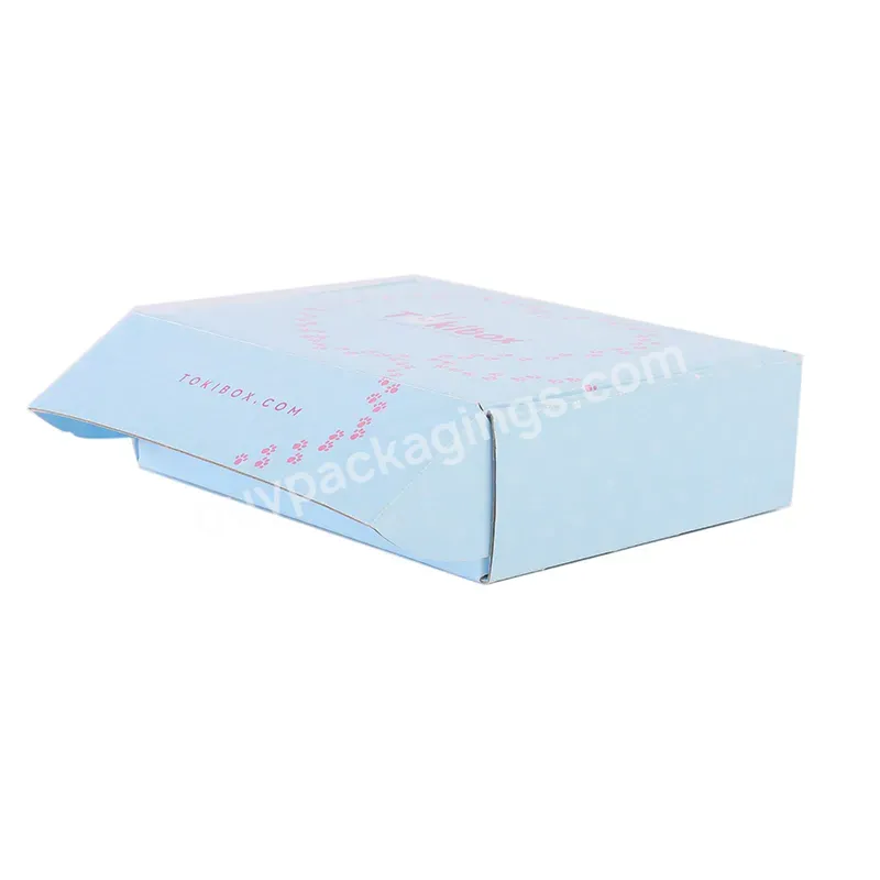 China Oem Custom High-quality Rigid Cardboard Matt Lamination Corrugated Paper Box Flowers Nails Cosmetics Packaging Carton Box