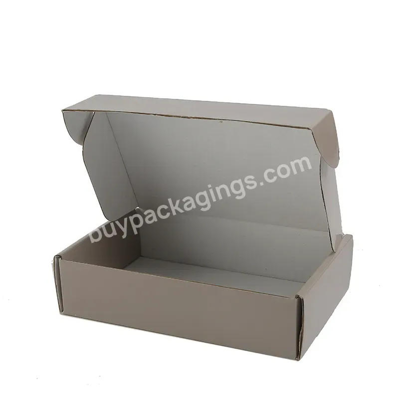 China Oem Custom High-quality Rigid Cardboard Matt Lamination Corrugated Paper Box Flowers Nails Cosmetics Packaging Carton Box