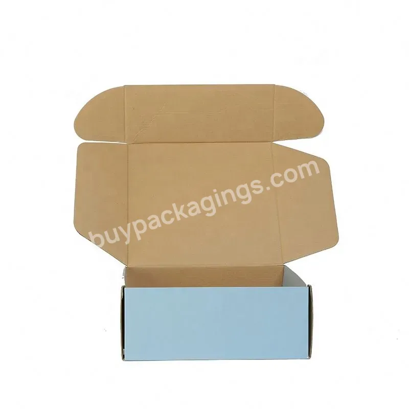 China Oem Custom Manufacturer Rigid Cardboard Luxury Lamination Corrugated Paper Box Plants Gift Cosmetics Packaging Carton Box