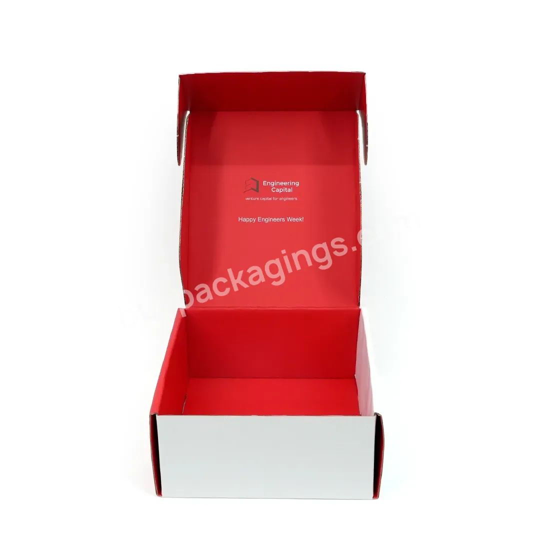 China Oem Custom Rigid Cardboard Lamination Corrugated Paper Box Plants Flowers Nails Art Gift Cosmetics Packaging Carton Box