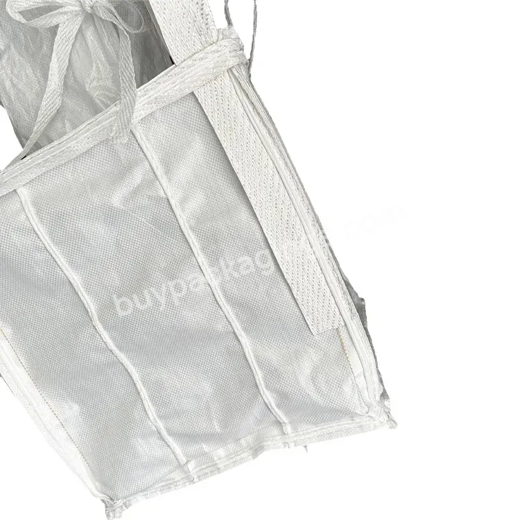 China Plastic Pp Fibc Big Recycle Jumbo Bag 500kg 1000kg 1500kg 2000kg Portable Flour Pp Woven Bag