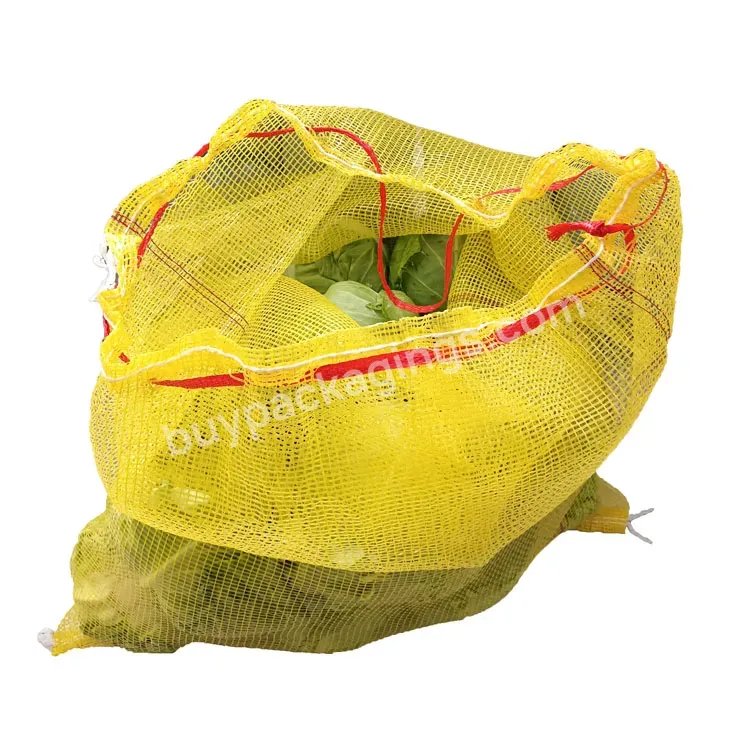 China Polypropylene Bags 20kg Onions Empty Mesh Net Packing Bag - Buy Polypropylene Bags 20kg,Empty Mesh Net Packing Bag,Poly Mesh Net Bags.