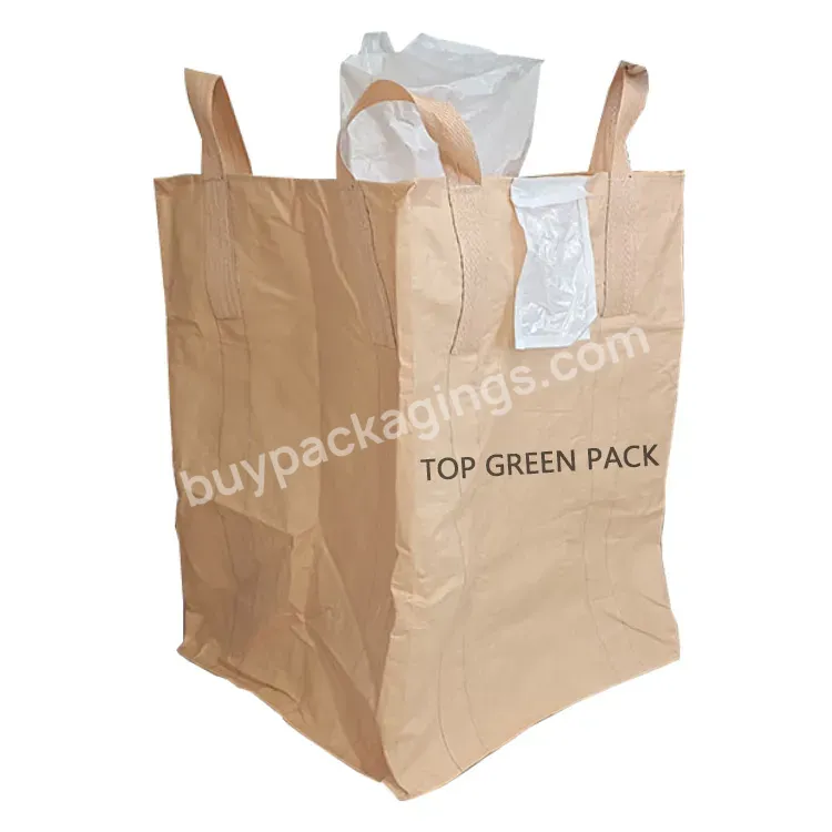 China Pp Big Bag Technical Polypropylene Open Top With Laminated 90*90*120cm - Buy Polypropylene Jumbo Bag,Big Bag Technical Polypropylene,Jumbo Woven Bag.