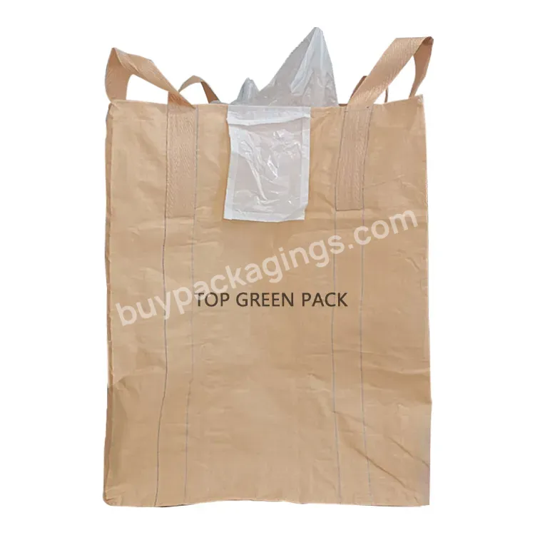 China Pp Big Bag Technical Polypropylene Open Top With Laminated 90*90*120cm - Buy Polypropylene Jumbo Bag,Big Bag Technical Polypropylene,Jumbo Woven Bag.