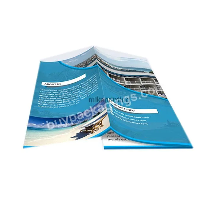 China Printing Factory Cheap Custom Brochure Booklet Flyers Printing