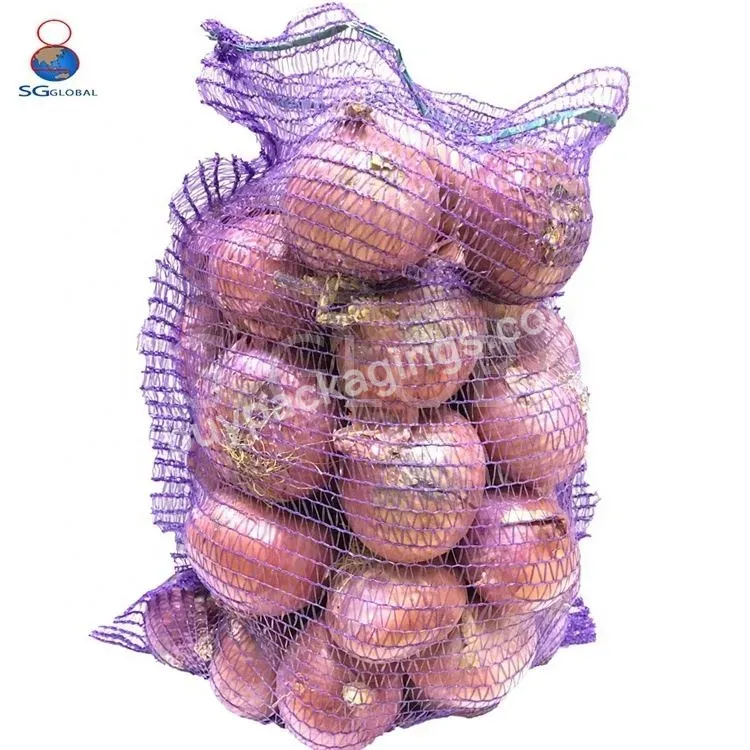 China Products Wholesale 5kg 10kg 25kg Plastic Knitted Fruits Vegetable Net Bag Packaging - Buy Net Bag Packaging,Vegetable Net Bag,Fruits Net Bag.