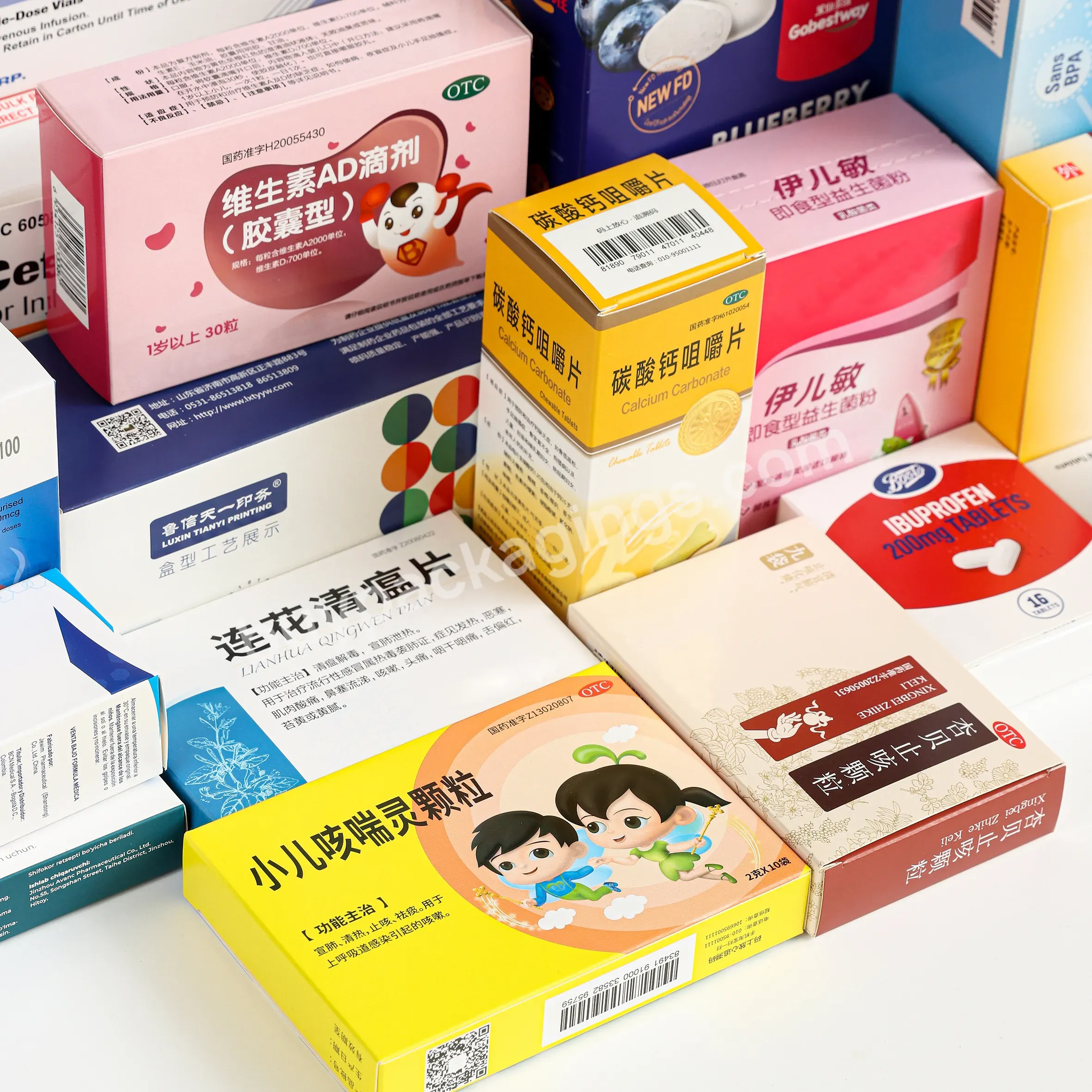 China Quality Manufacturer Printed Hologram Fi Vial Box Pharmaceutical Packaging Box