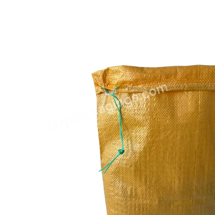 China Rice Bag 25kg 50kg Plastic Sand Cement Packaging Bags Poly Pp Woven Sacks For Chemical Fertilizer