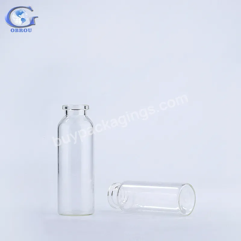 China Supplier 2ml 3ml 4ml 5ml 6ml 7ml 8ml 10ml 12ml 15ml 20ml 30ml New Vial Transparent Glass Bottle With Cork