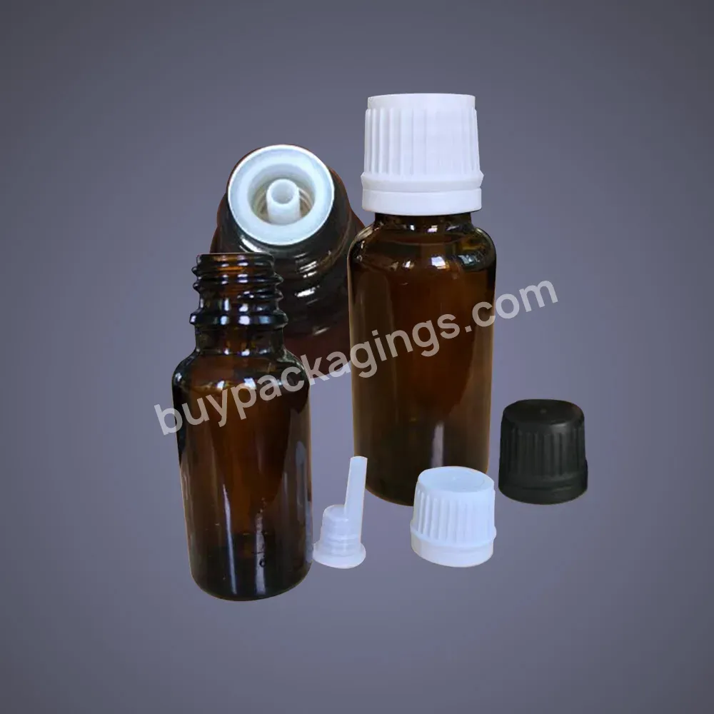 China Supplier Amber Glass Bottle With Orifice Reducers,5ml 10ml 15ml 20ml 30ml 50ml 100ml Essential Oil Dropper Bottles