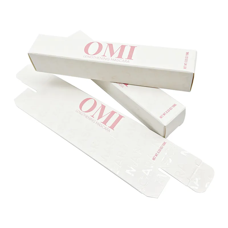 China Supplier Custom Recyclable Paper Box Lipgloss Packaging Pink Boxes For Eye Cream