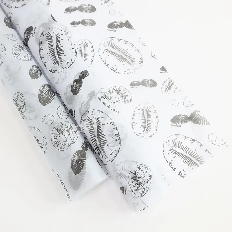 China Supplier Customized Logo White Wrapping Tissue Paper For Bulk Apparel Packaging