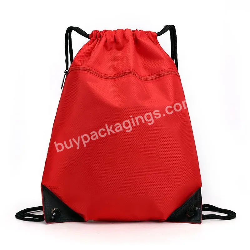 China Supplier Drawstring Bag Gym Drawstring Polyester Bag Sublimation Drawstring Bag