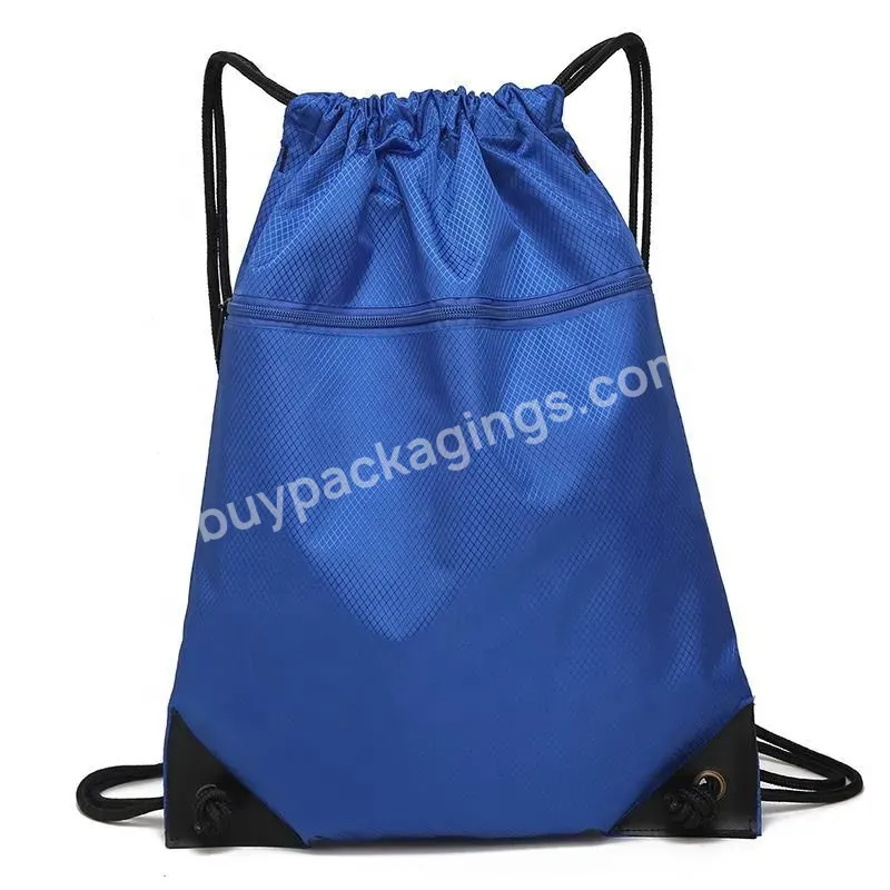 China Supplier Drawstring Bag Gym Drawstring Polyester Bag Sublimation Drawstring Bag