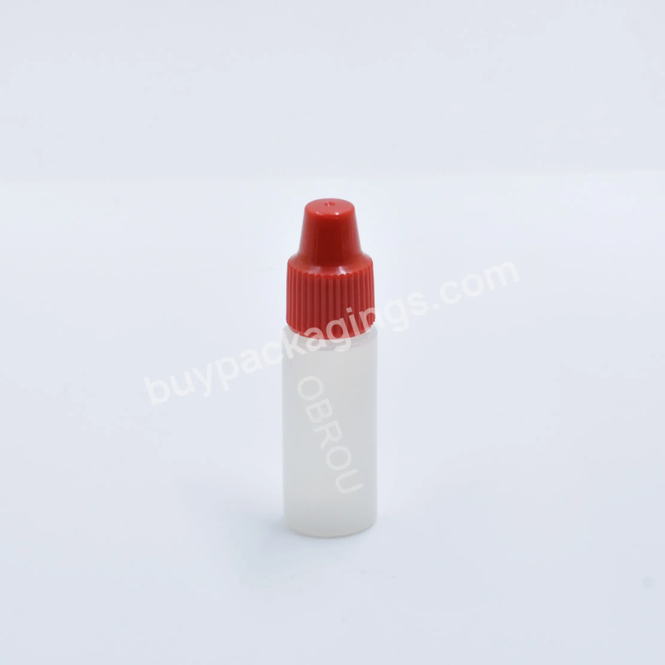 China Supplier Essential Oil Small Capacity Plastic Dropper Bottle 3ml Eye Drop Bottles Ink Bottle