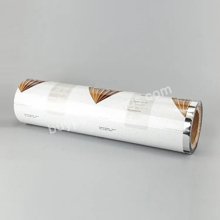 China Suppliers Food Packaging Laminating Plastic Film Rolls For Ice Cream Chip Candy