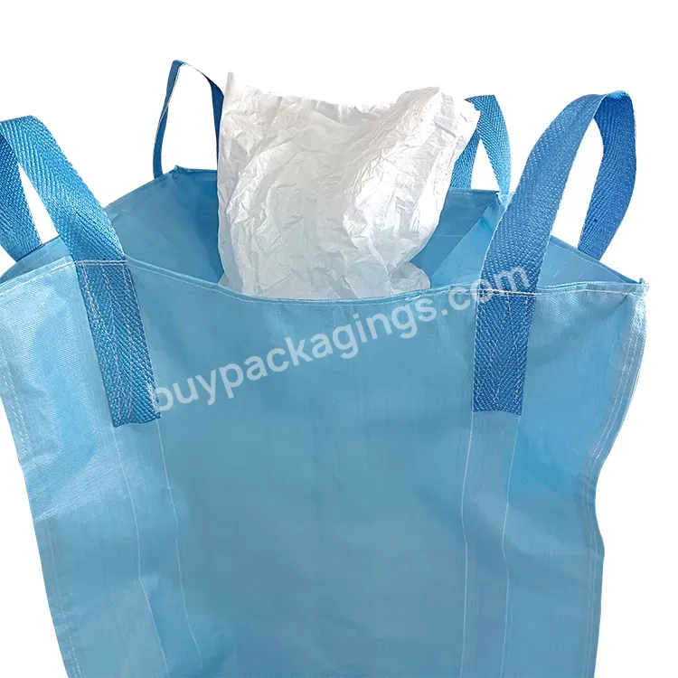 China Uv Treated Industrial Use Jumbo Maxi Sacks Fibc Big 1 Ton Bulk Bags For South America Chile Peru