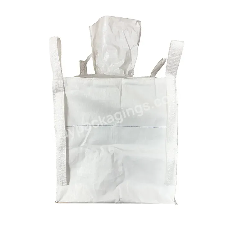 China Waterproof Laminated Uv 1000kg Big Bulk Fibc Sacks Pp Woven Jumbo Bag Manufacturers For Rice Flour Chemical