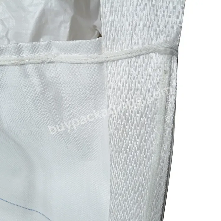 China Waterproof Laminated Uv 1000kg Big Bulk Fibc Sacks Pp Woven Jumbo Bag Manufacturers For Rice Flour Chemical