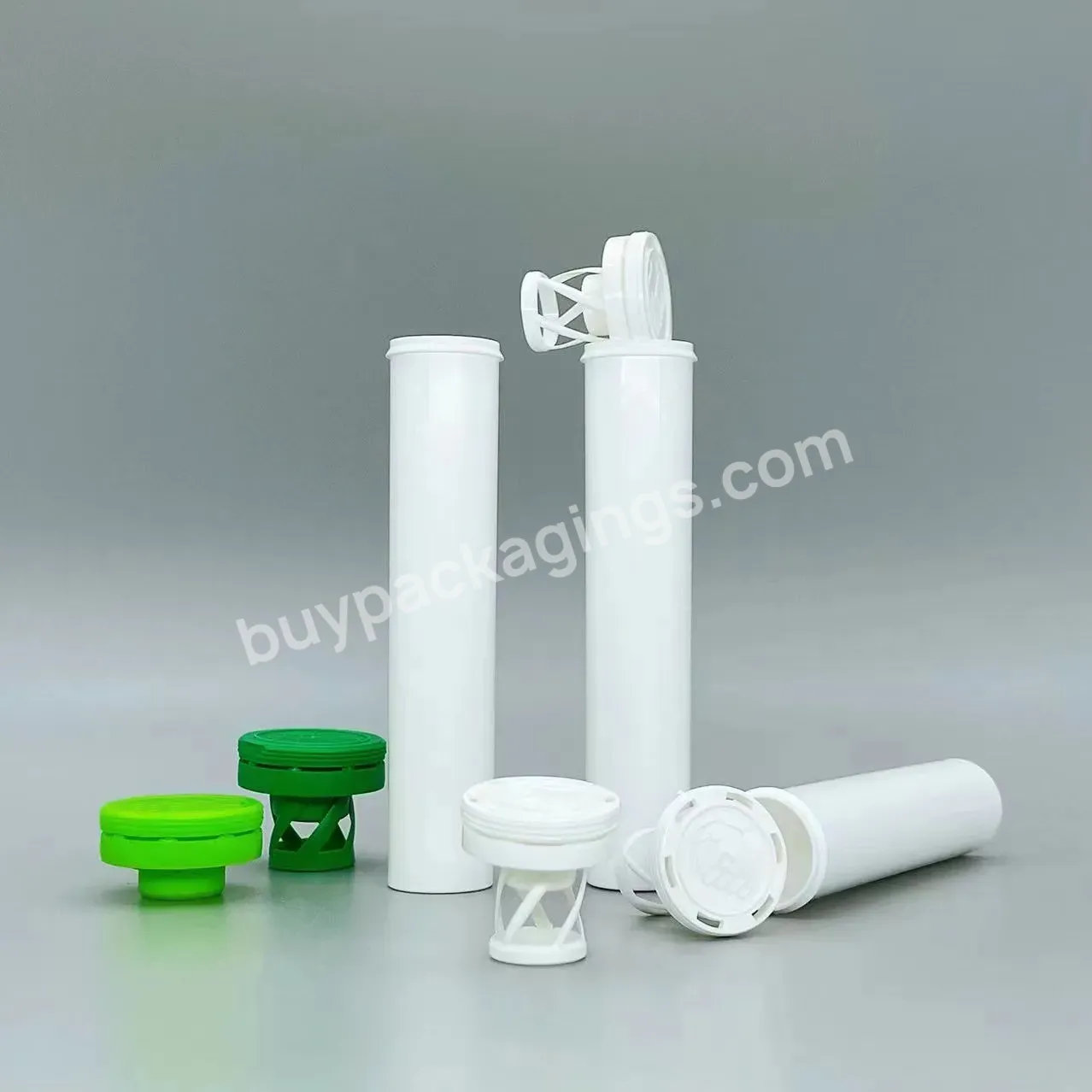 China White Packaging Bottle & Tubes Plastic Tube Medicine Desiccant Plastic Tube Medicine Packaging