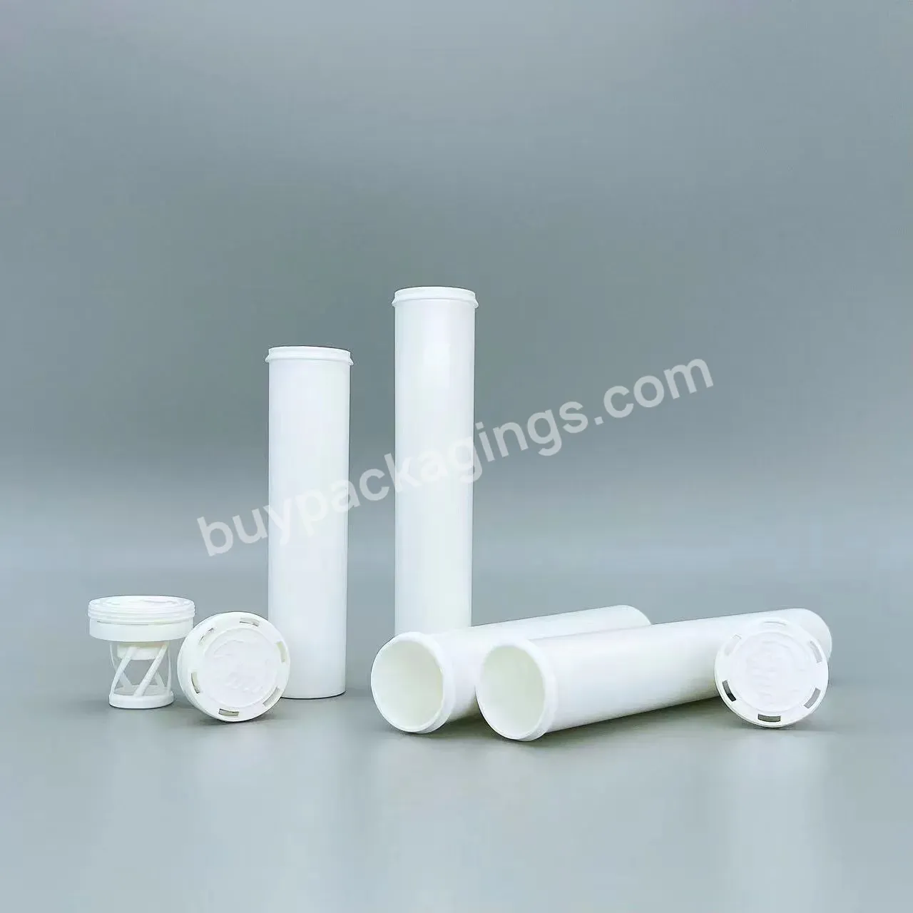 China White Packaging Bottle & Tubes Plastic Tube Medicine Desiccant Plastic Tube Medicine Packaging