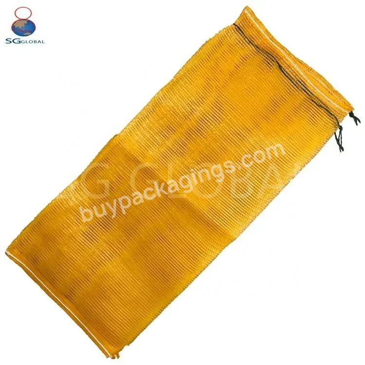 China Wholesale Fast Supplier Raschel Mesh Bags For Fruit And Vegetable Packing