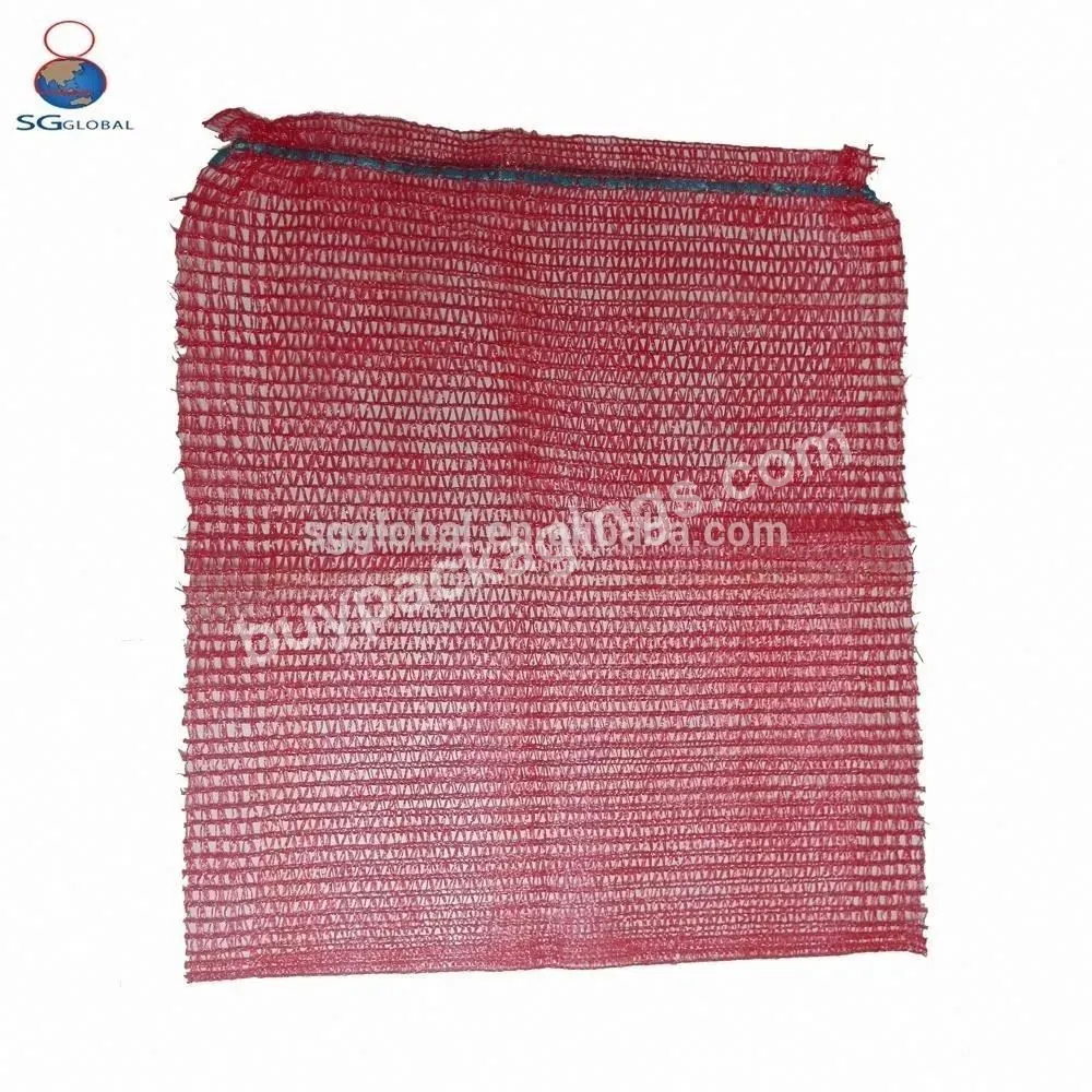China Wholesale Pp Tubular Mesh Bag For Onion Potato Vegetable And Fruits