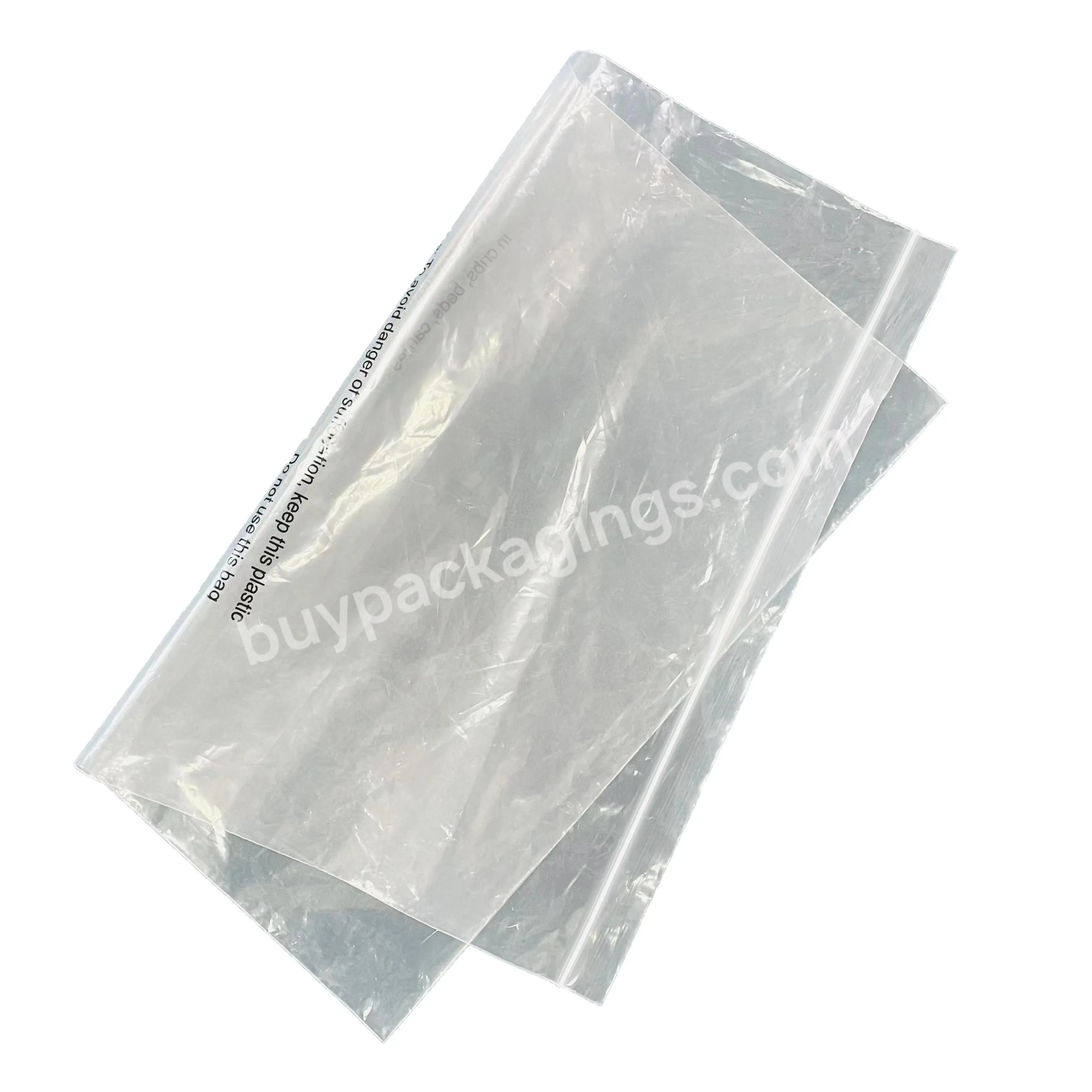 China Wholesaler Custom Eco Friendly Plastic Packaging Bags Self Sealing Clothing Bag Packaging