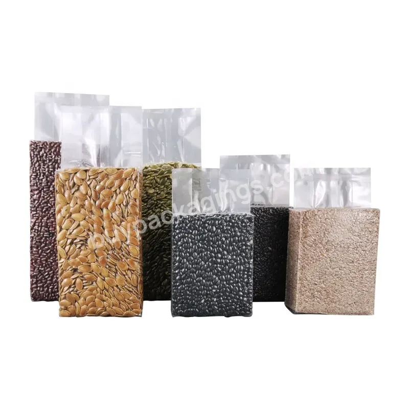 China's Best-selling 1-5kg Rice Packaging Bag Laminated Plastic Bag Transparent Nylon Vacuum Bag