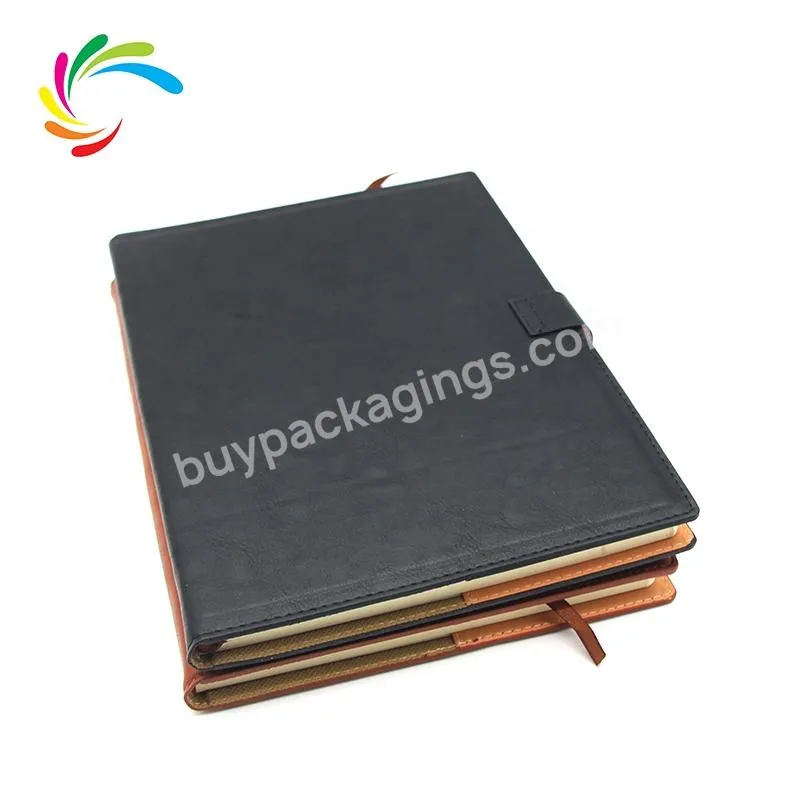 Chinese Companies Customised Printing High Quality A5 PU Leather Custom Made Diary