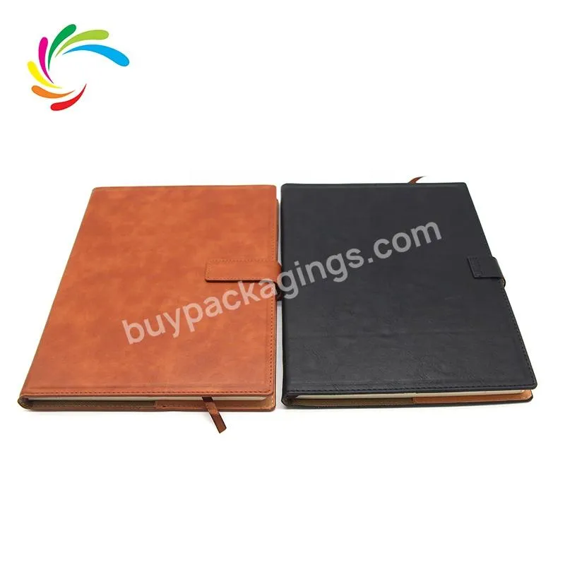 Chinese Companies Customised Printing High Quality A5 PU Leather Custom Made Diary