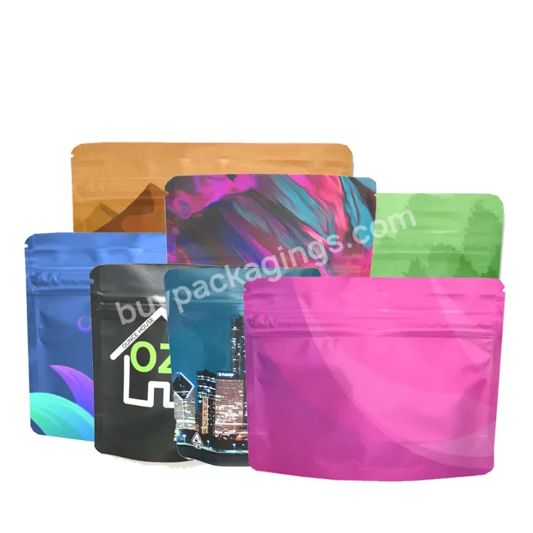 Chinese Custom Wholesales Printed Child Proof Packaging Mylar Bags