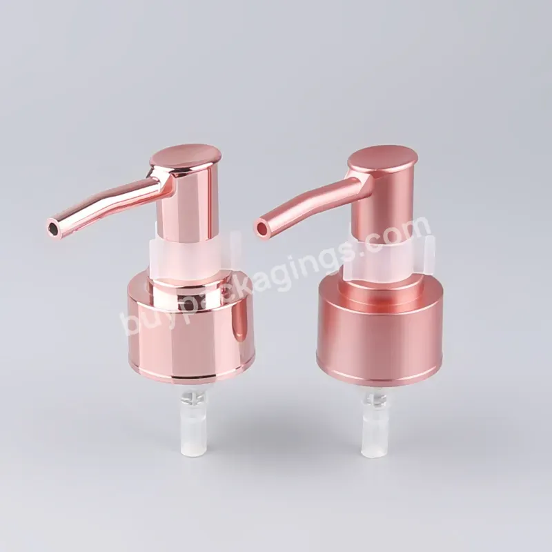 Chinese Factory Cosmetic 28/410 Lotion Pump Plastic Hand Soap Dispenser Golden Silver Electroplate Lotion Pump - Buy High Quality Soap Liquid Plastic Gold And Silver Electroplated 33/410 Lotion Pump,Electroplated Abs Plastic Type 28mm 28-400 Metal Ef