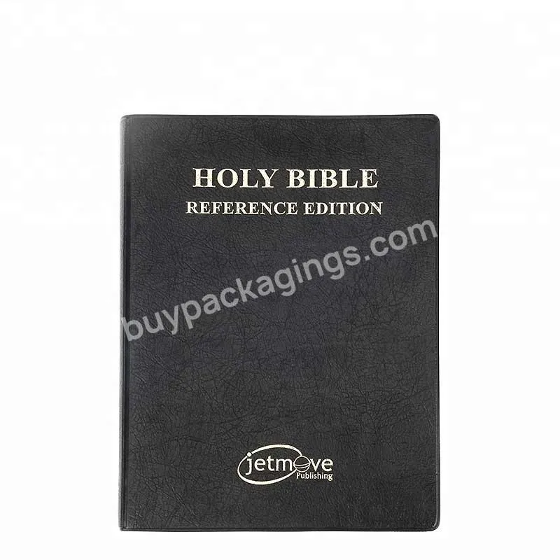 Chinese factory wholesale hardcover book Spanish bible book printing service