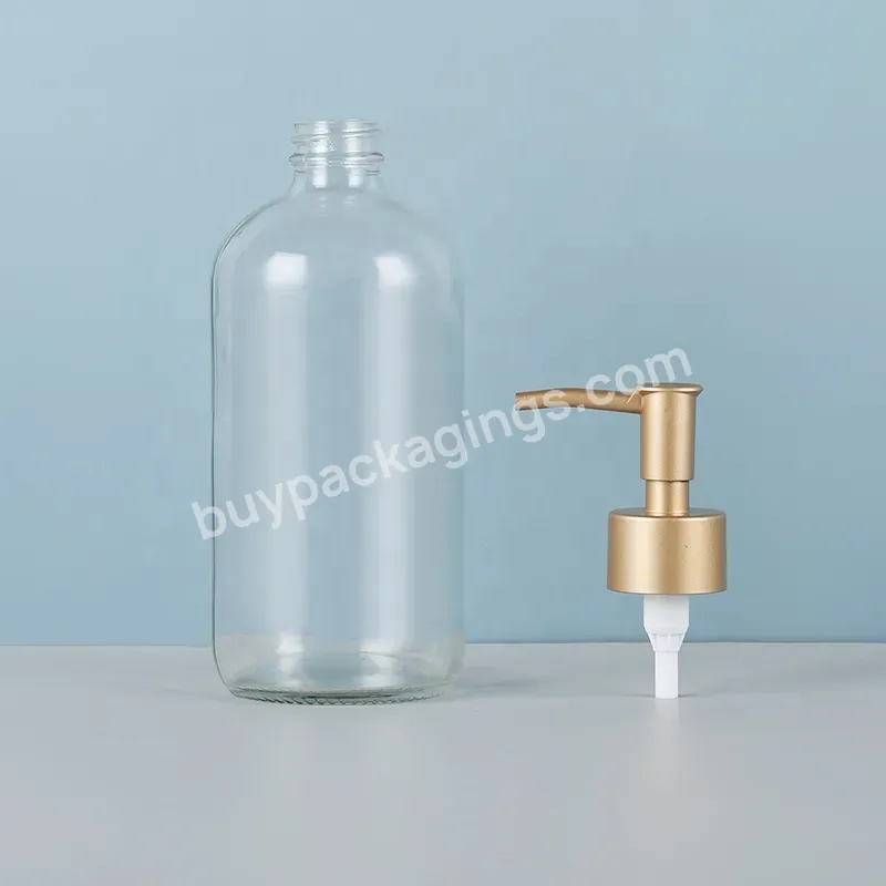 Chinese Manufacturer Detergent Bottle White Lotion Bottle Olive Oil Clear Glass Bottles