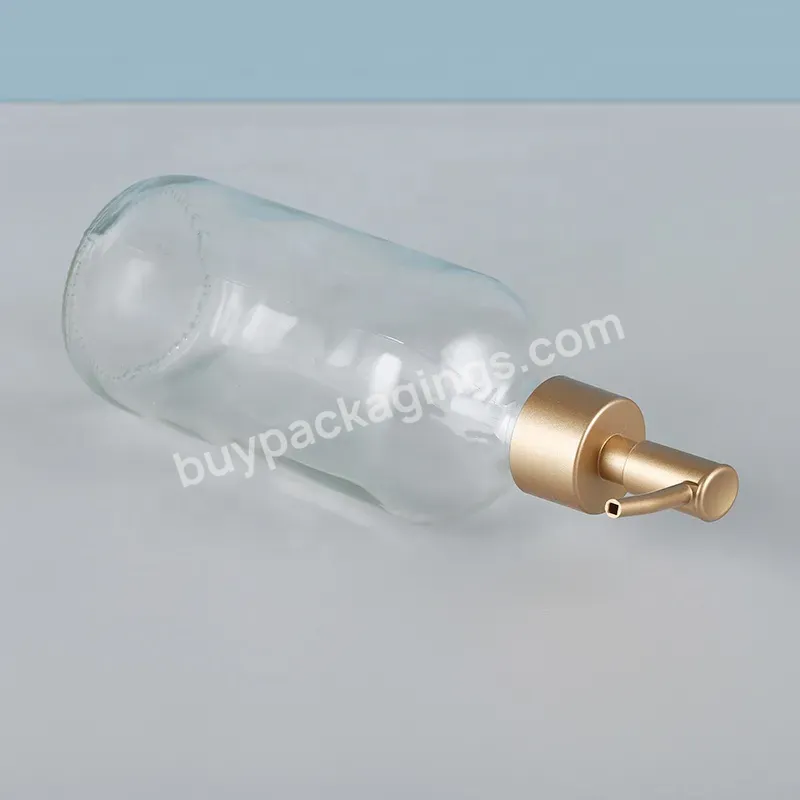 Chinese Manufacturer Detergent Bottle White Lotion Bottle Olive Oil Clear Glass Bottles