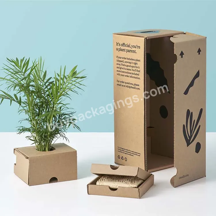 Chinese Manufacturer Luxury High-quality Laminate Printing Corrugated Paper Box Clothing Cosmetics Wine Plants Packaging