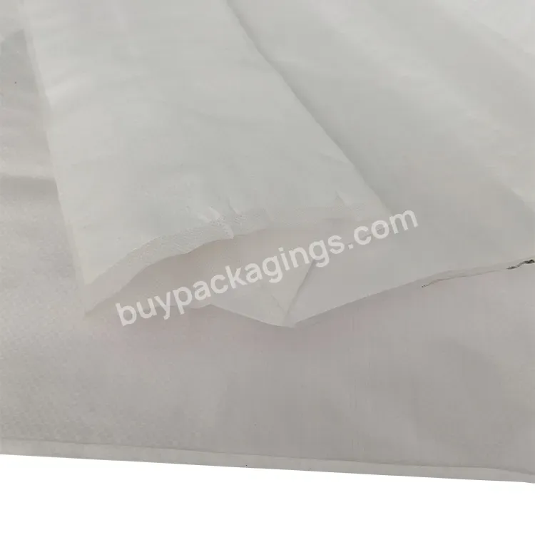 Chinese Manufacturer Polypropylene 50 Kg Pp Valve Woven Cement Bag