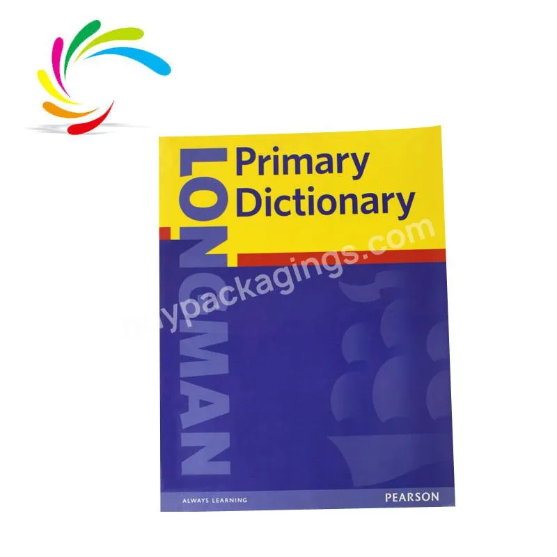 Chinese supplier new arrival promotional factory price softcover book english dictionary for students Longman Primary Dictionary