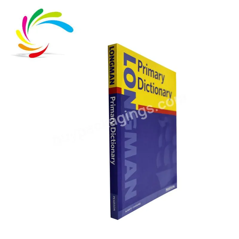 Chinese supplier new arrival promotional factory price softcover book english dictionary for students Longman Primary Dictionary