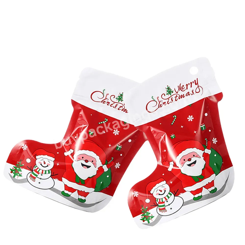 Christmas Bags Plastic,Flask Resealable Pouch,Personalized Standup Bags