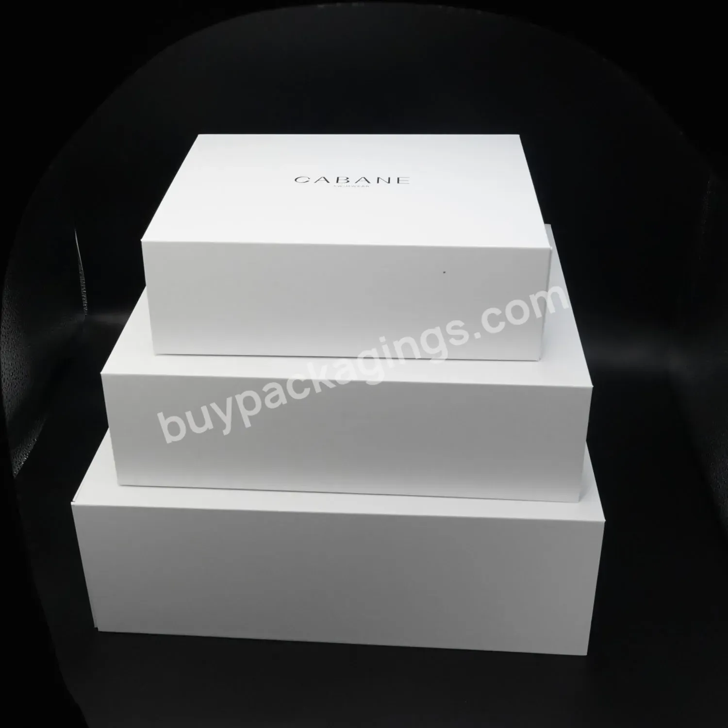 Christmas Cardboard Paper Custom Logo White Gift Magnetic Foldable Boxes Luxury Lingerie Packaging Boxes For Women