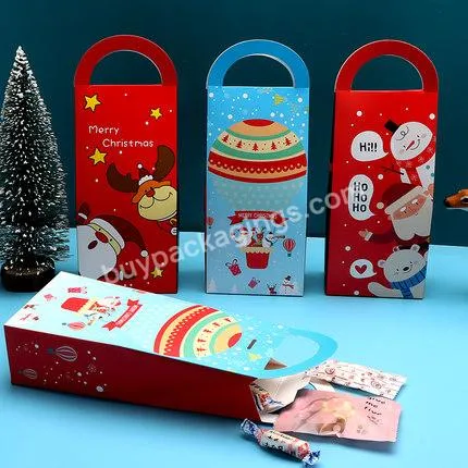 Christmas decorative candy box gift box Christmas gift bag Christmas box