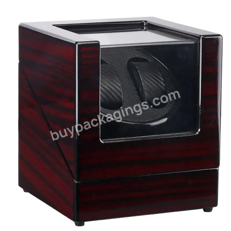 Classic Promotional Automatic Dual wooden Watch Winder Box